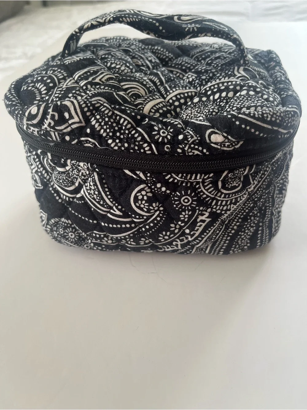 Vera Bradley Compact Travel Cosmetic Case - Stellar Paisley